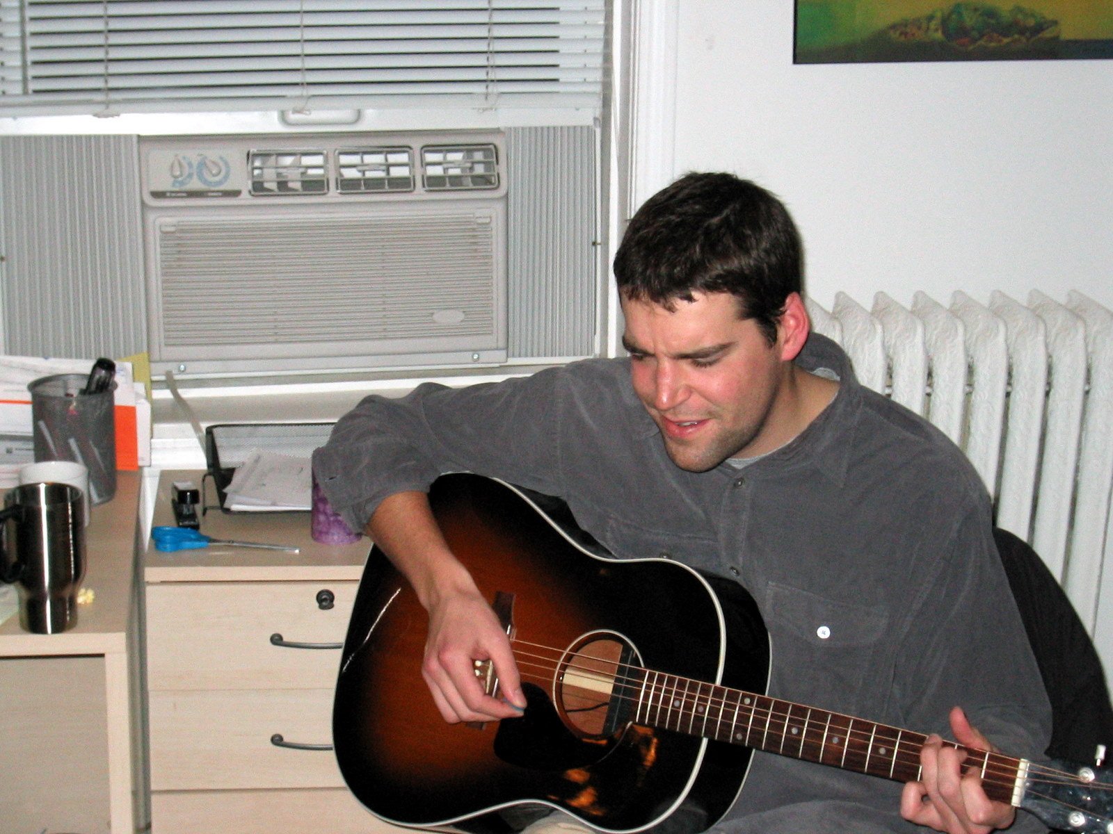 Guitar, Beers, and Friends on a Saturday Night