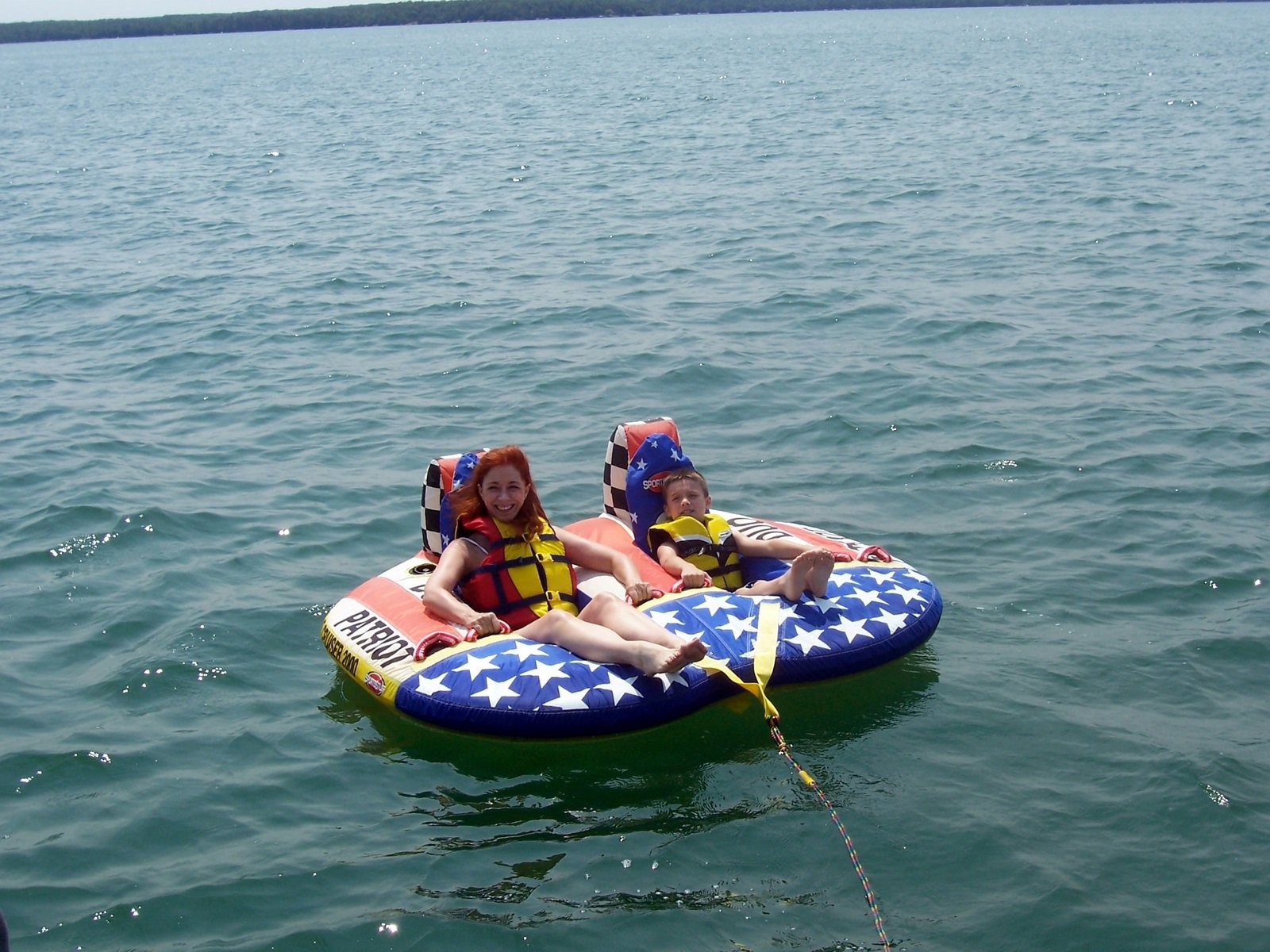 A Fourth of July Weekend Tubing on the Lake, 2006