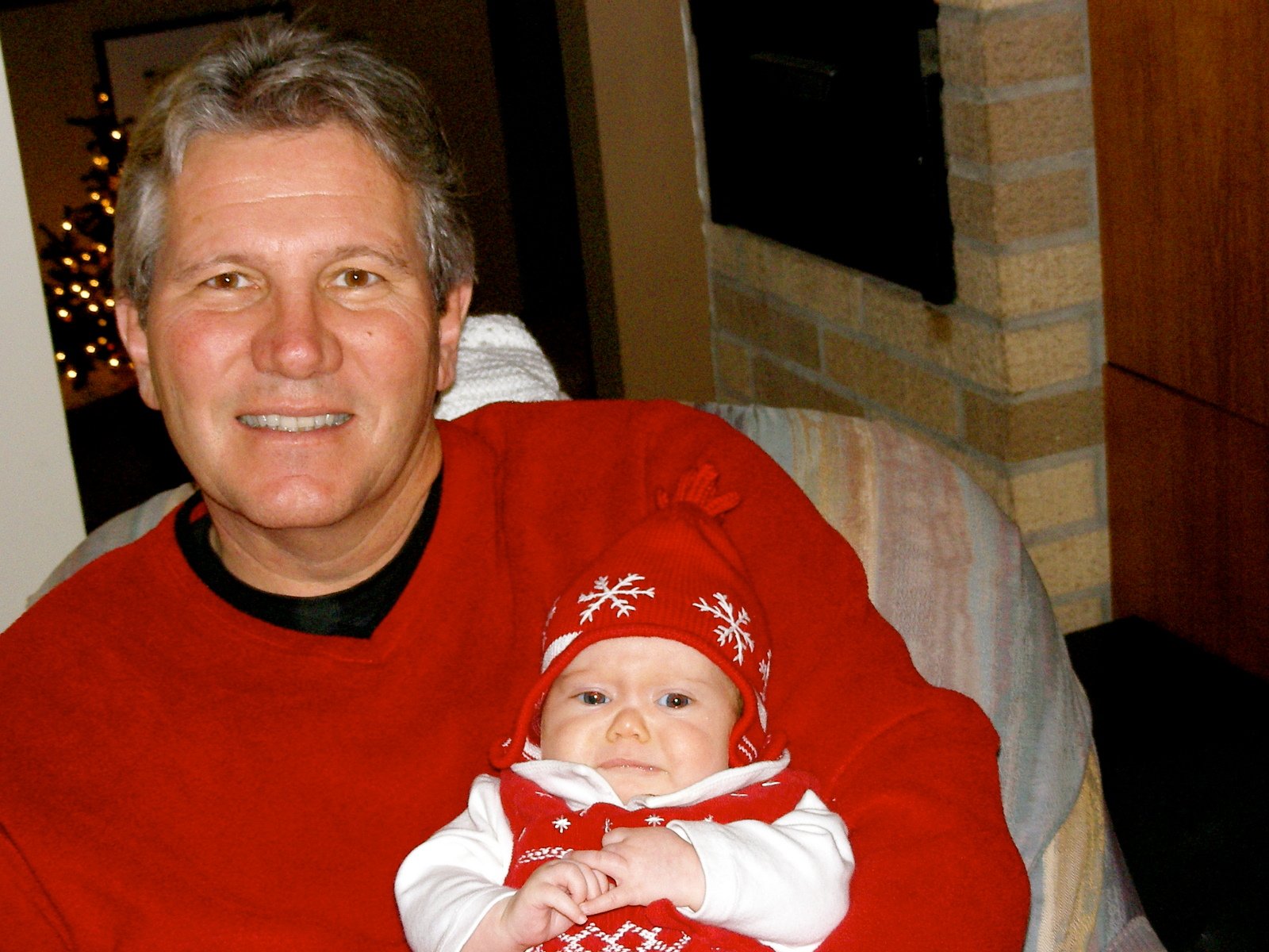 Our First Christmas with a Newborn in 2006