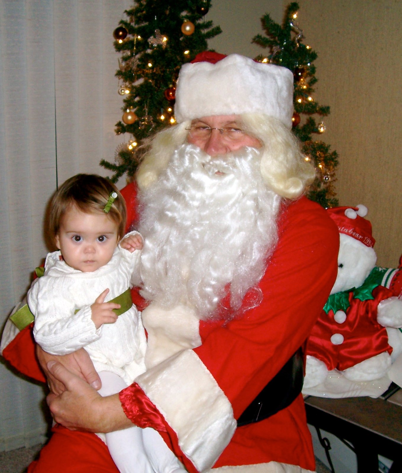 A First Christmas with Santa Claus, December 2007