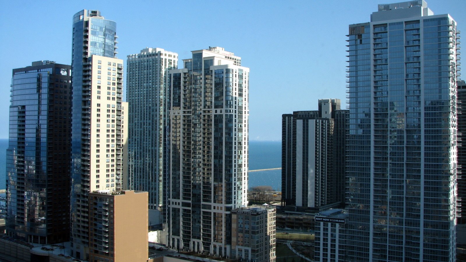 High-Rise Views on a Clear April Day