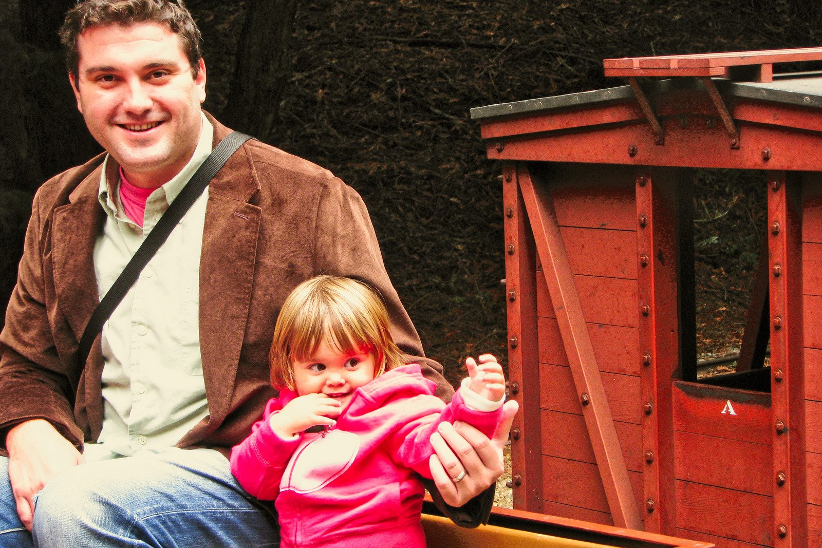 A Saturday of Miniature Trains and Kites