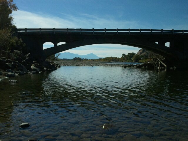 An October Day Floating Down the River