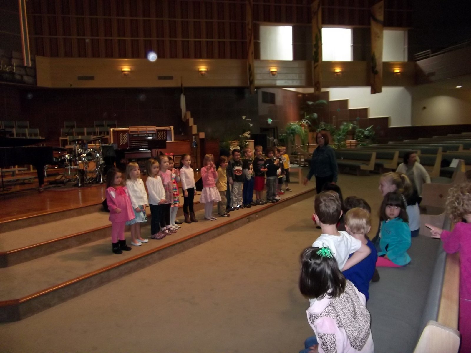 A Morning of Rehearsal and Play at Preschool