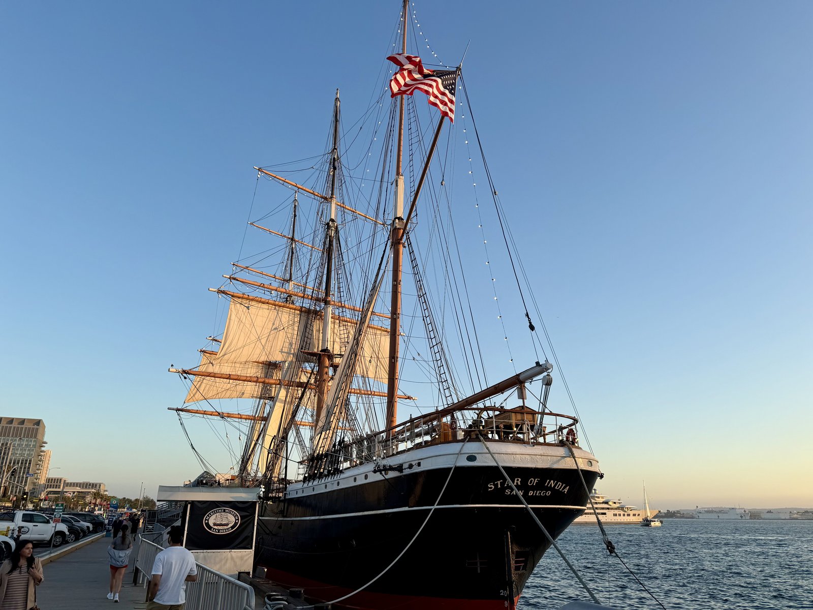 A Mid-July Evening Walk on the San Diego Waterfront