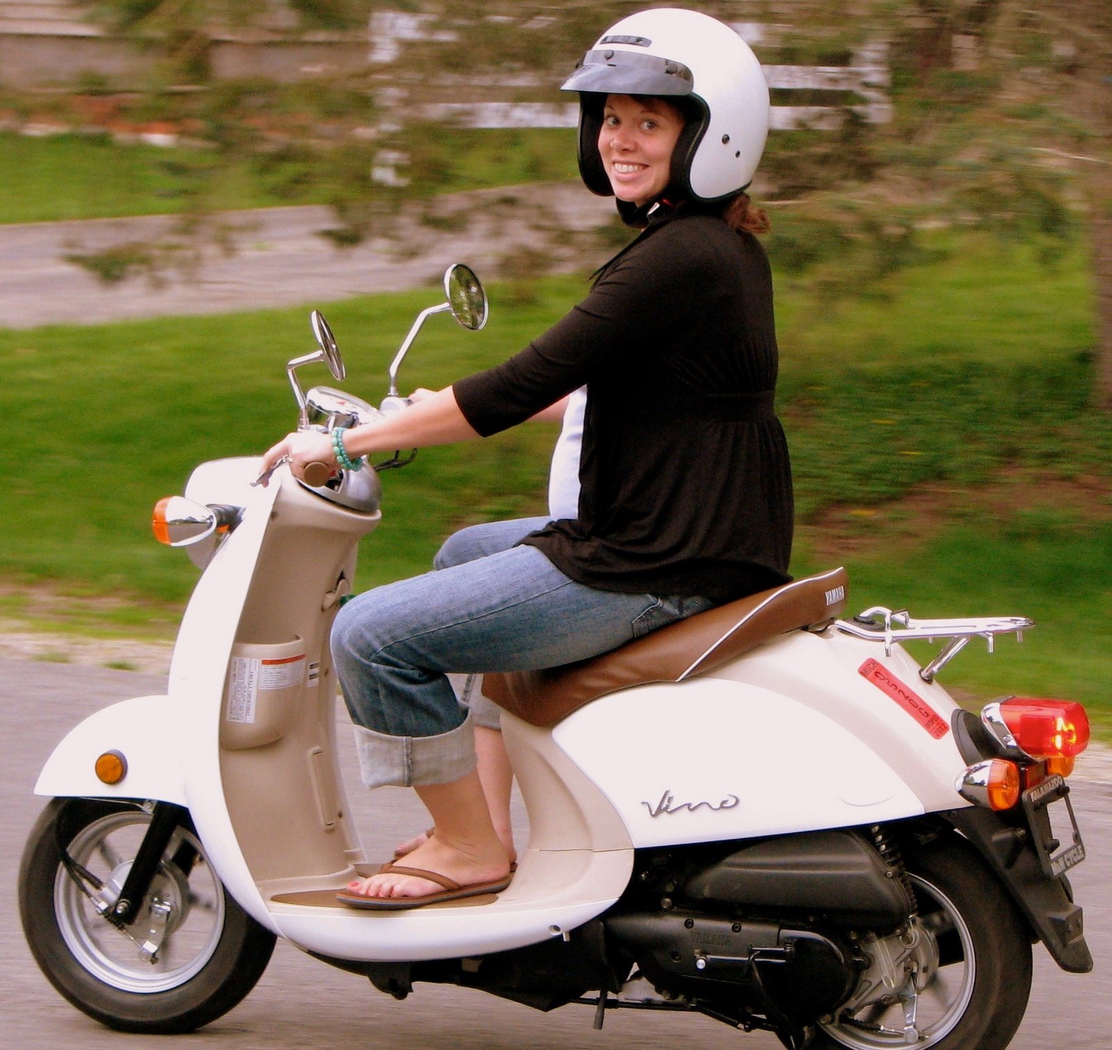 A Spring Afternoon on the Scooter
