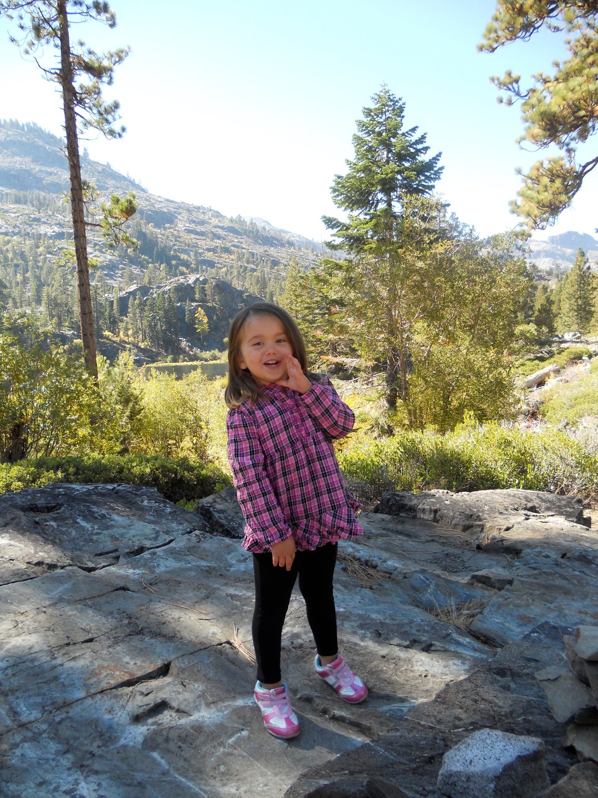 A Sunny October Day Hike by the Lake